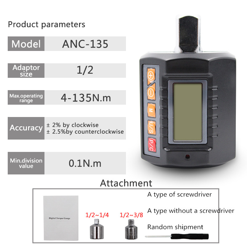 Torque Wrench Digital - ANC Tester per chiave dinamometrica a