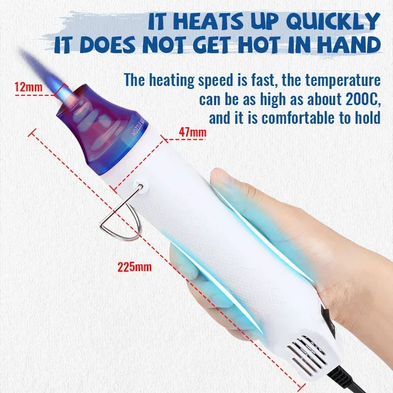 Pistola ad aria calda 300W 220 - Heat Gun Paint Strip recensione e prezzo